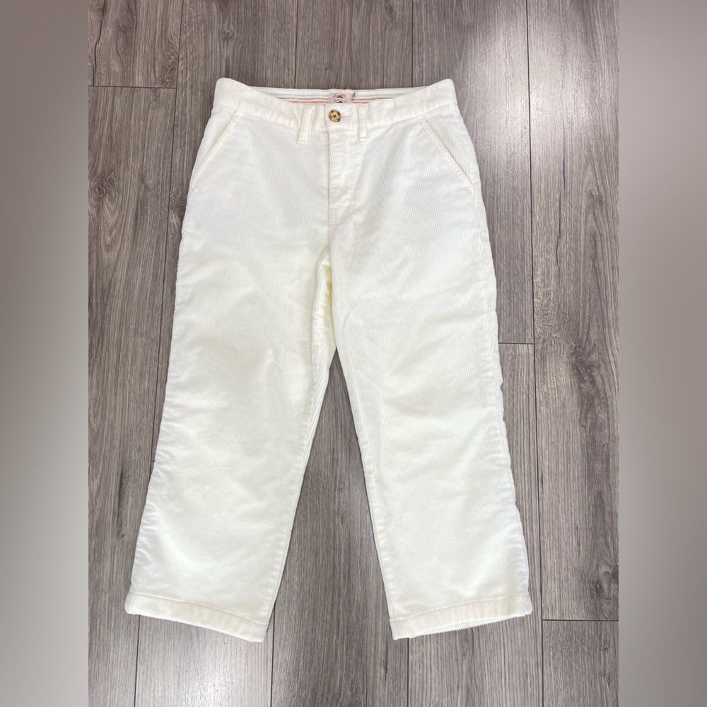 Faherty Endless Cord Pants In‎ Ivory Sz 27